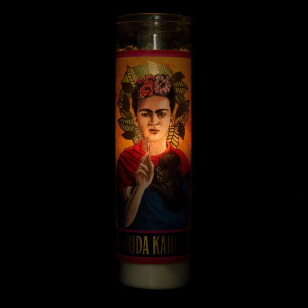 Frida Kahlo Votive Candle