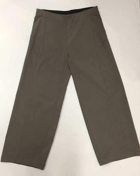 Equestrian, Wide Legged Pants, No Zippers Taupe