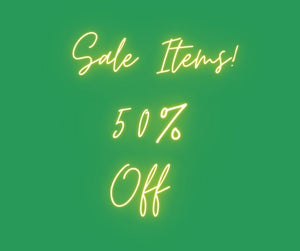 Sale Items 50% 0ff