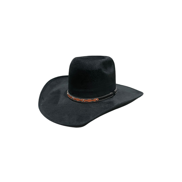 Flat Crown Top Buffalo Cowboy Hat