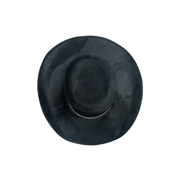 Flat Crown Top Buffalo Cowboy Hat