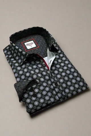 Camilo Shirt in Caviar