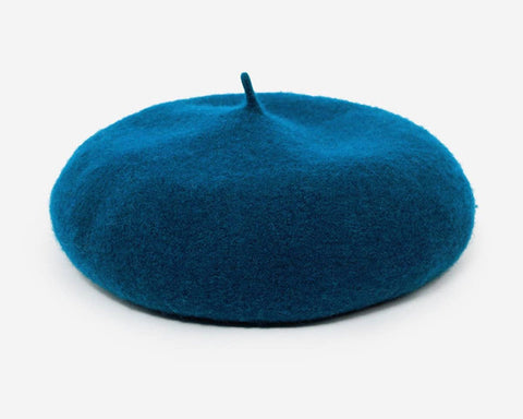 Solid Color Wool Beret