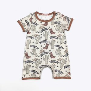 Clover Cottage Cowfolk Romper