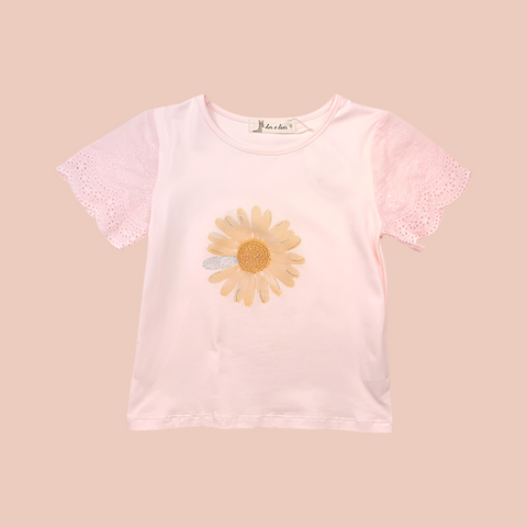 Lace Sunflower T-Shirt