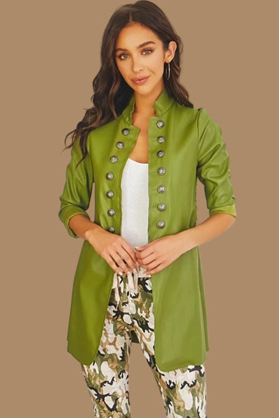 Faux Leather Jacket