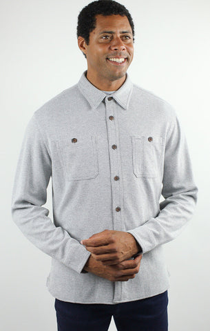 Jachs Knit Flannel Shirt