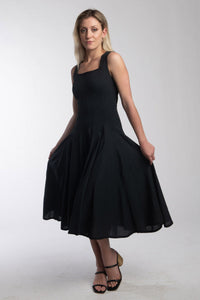 Luna Luz Square Neck Dress