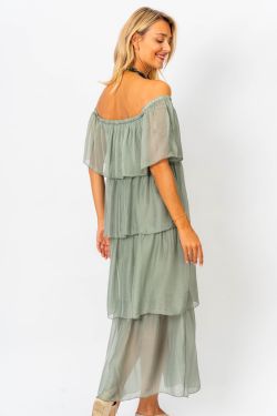 Look Mode Off Shoulder Dress