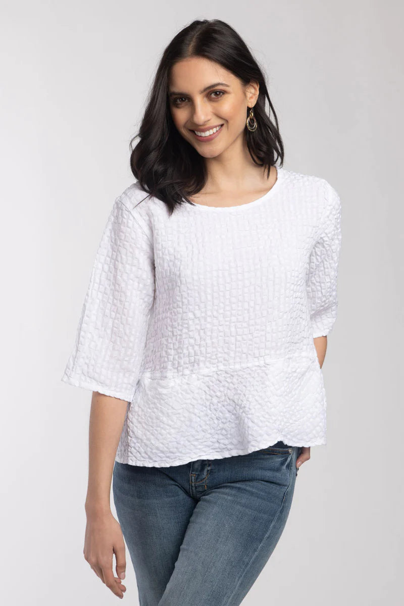 Luna Luz Ruching Top