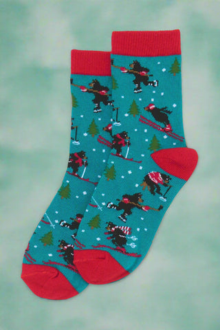 Kids Wild Winter Crew Socks