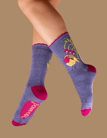 Robin Red Breast Socks