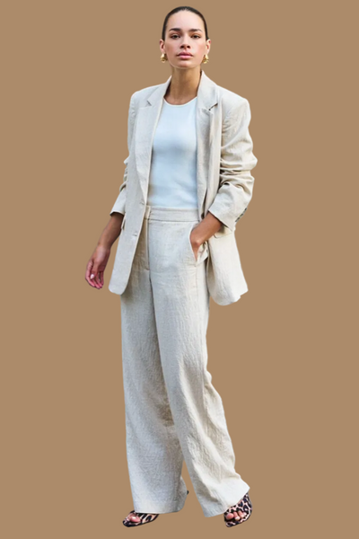 Linen Mix Trousers