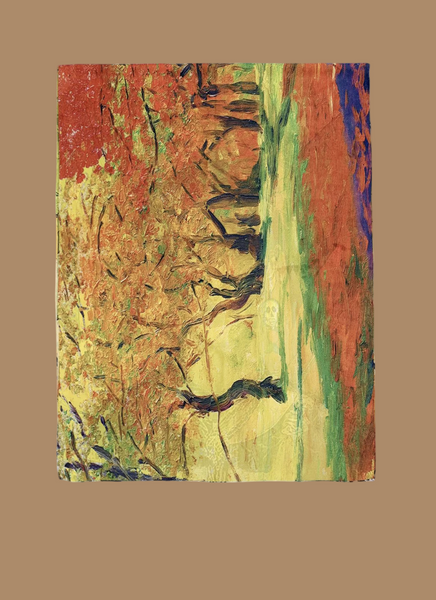 Frida Kahlo and woodland Reversible art Silk Scarf