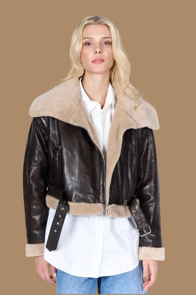 Aviator Leather Jacket