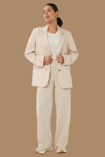 Linen Mix Blazer