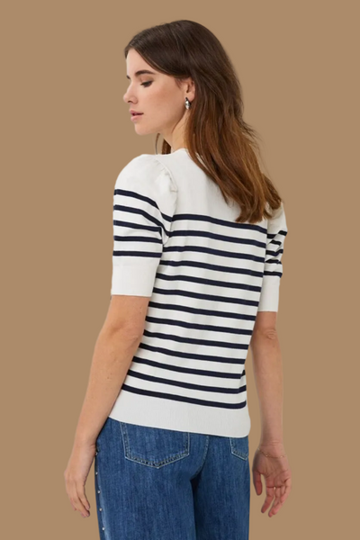 Stripe knit Sweater