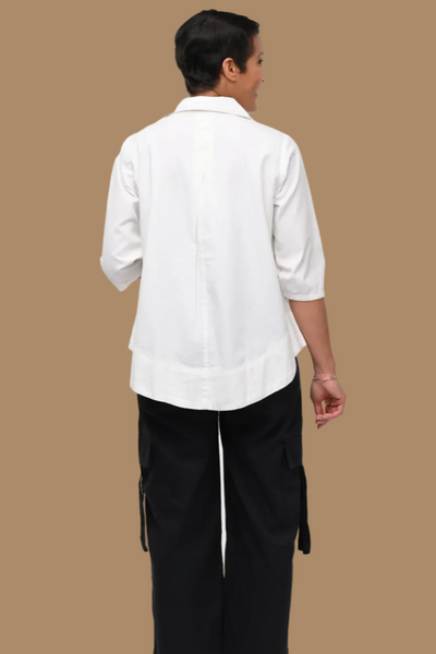 Alice Button down In White