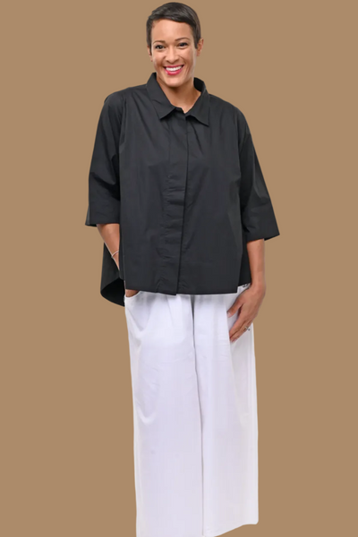 Alice button Down In Black