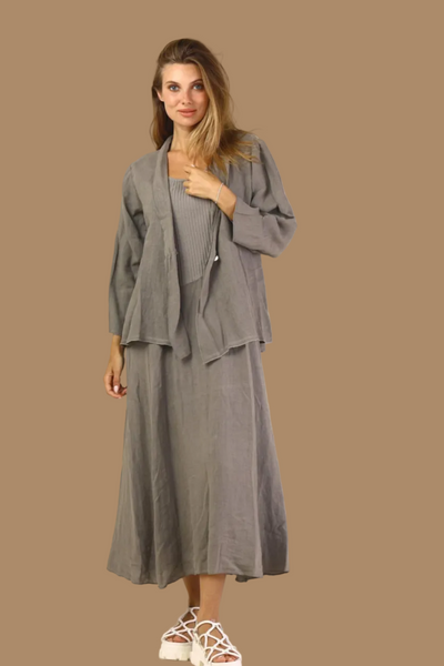 Ribbed Back Jacket
