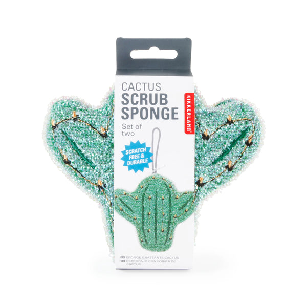 Cactus Scrub Sponge Duo
