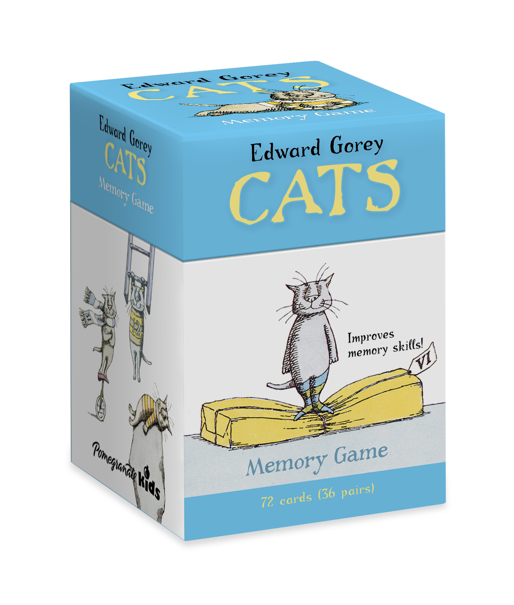 Edward Gorey: Cats Memory Game