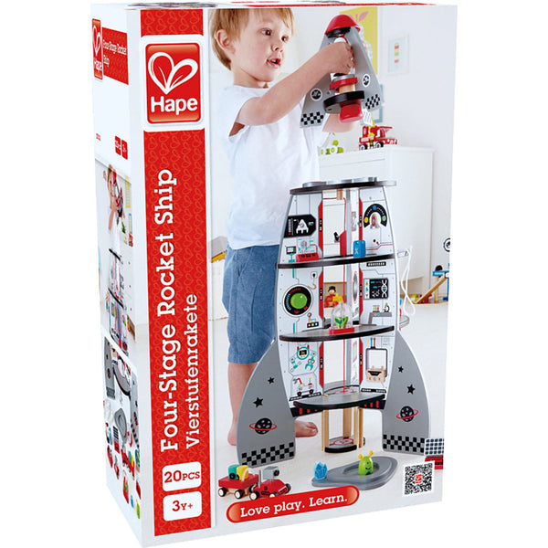 Four-Stage Rocket Ship