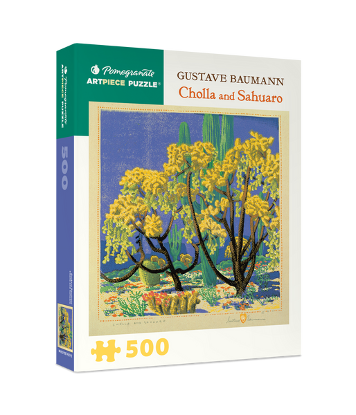 Gustave Baumann: Cholla and Sahuaro