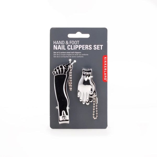 Silver Hand & Foot Nail Clippers