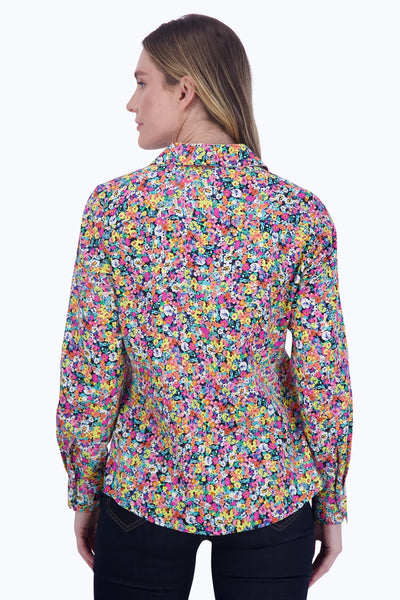 Foxcroft Floral Mary Shirt