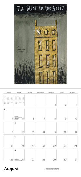 Edward Gorey 2024 Wall Calendar
