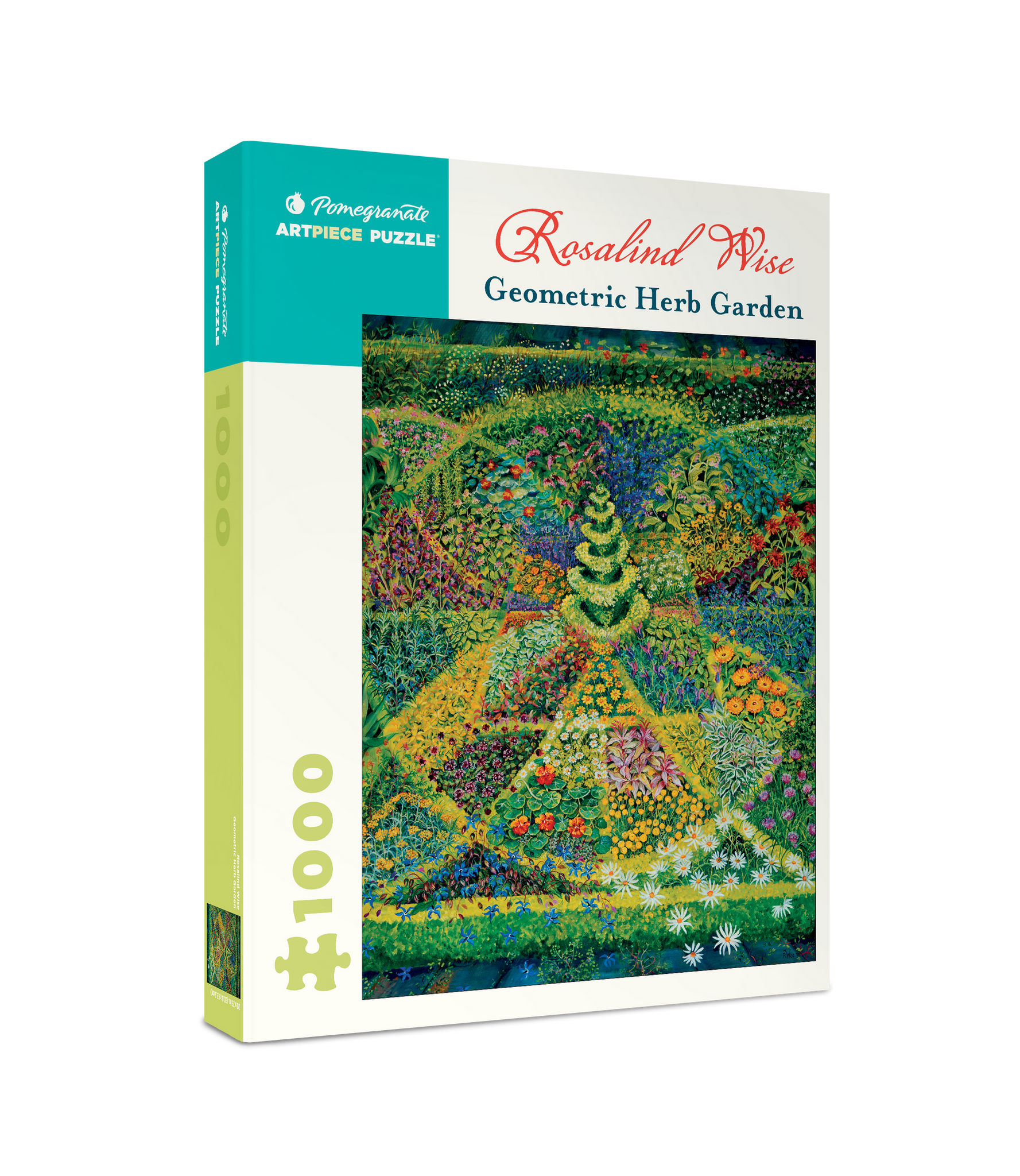 Rosiland Wise: Geometric Herb Garden 1000-piece Jigsaw Puzzle