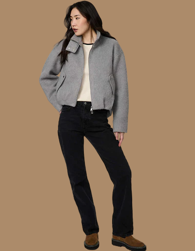 Marlowe Knitted Bomber