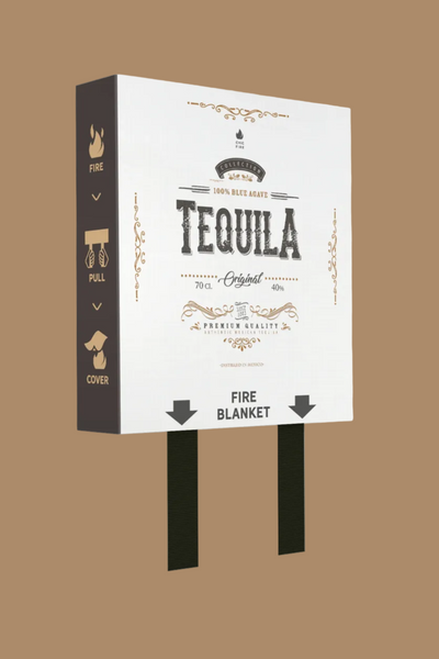 Liquor Design Fire Blanket