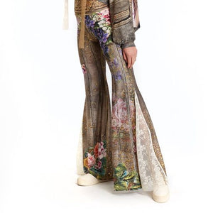 IPNG Fortune in Flowerland Flare Pants