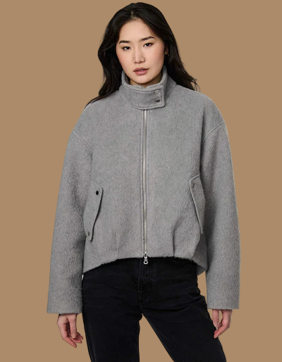 Marlowe Knitted Bomber