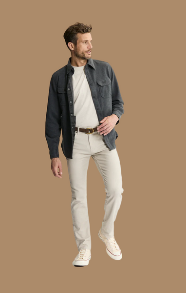 Brushed Knitted Overshirt