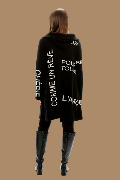 Collarless Casual Cardigan
