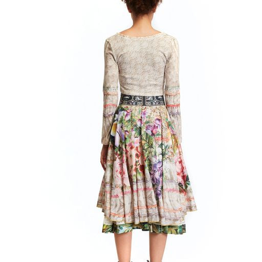 IPNG Fortune in Flowerland Shiffon Skirt