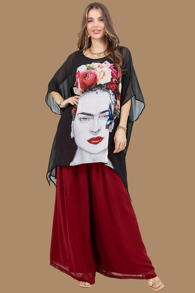 Frida  Mesh Top