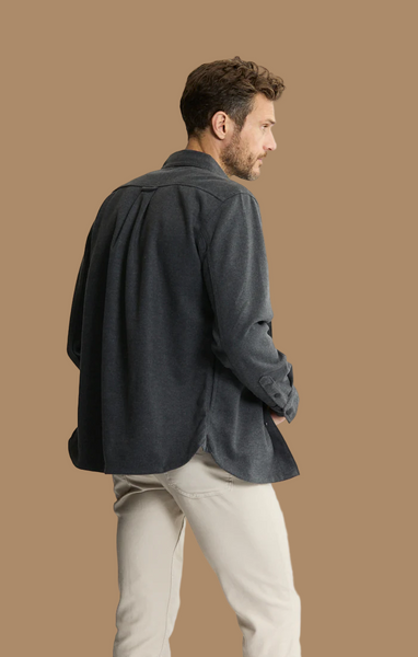 Brushed Knitted Overshirt