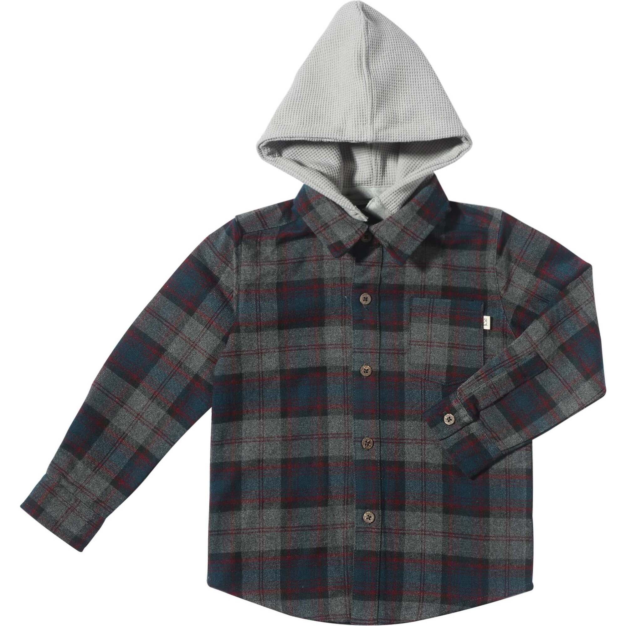 Erin Hooded Woven Shirt