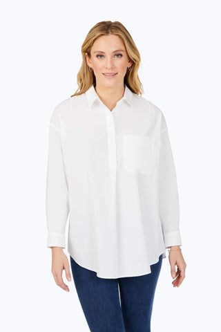 Foxcroft Lacey Long Sleeved Tunic