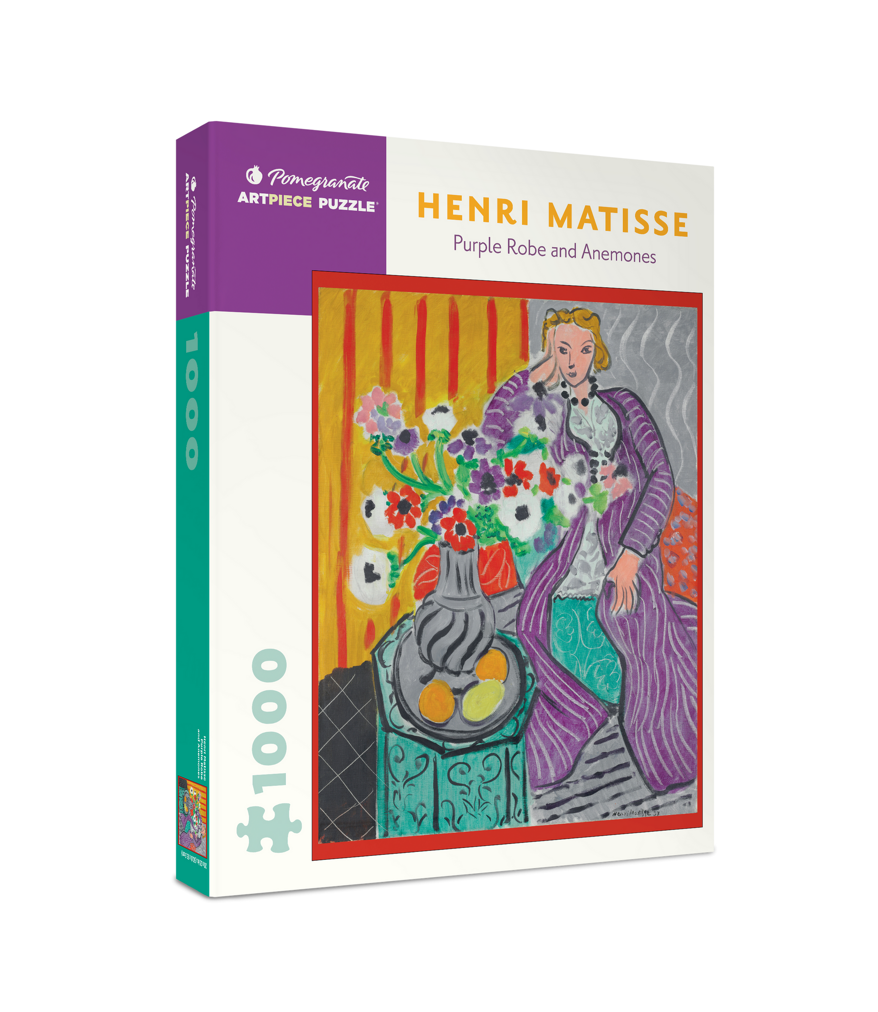 Henri Matisse: Purple Robe and Anemones 1000-piece Jigsaw Puzzle
