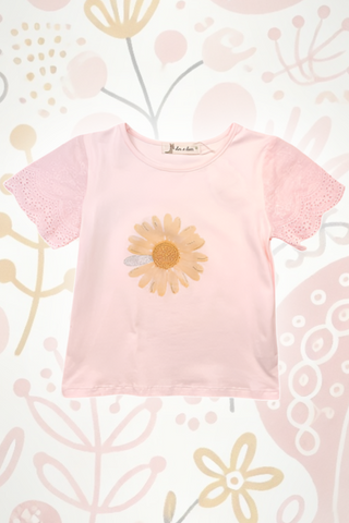 Lace Sunflower T-Shirt