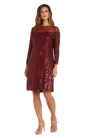 Sequined Cocktail Dress