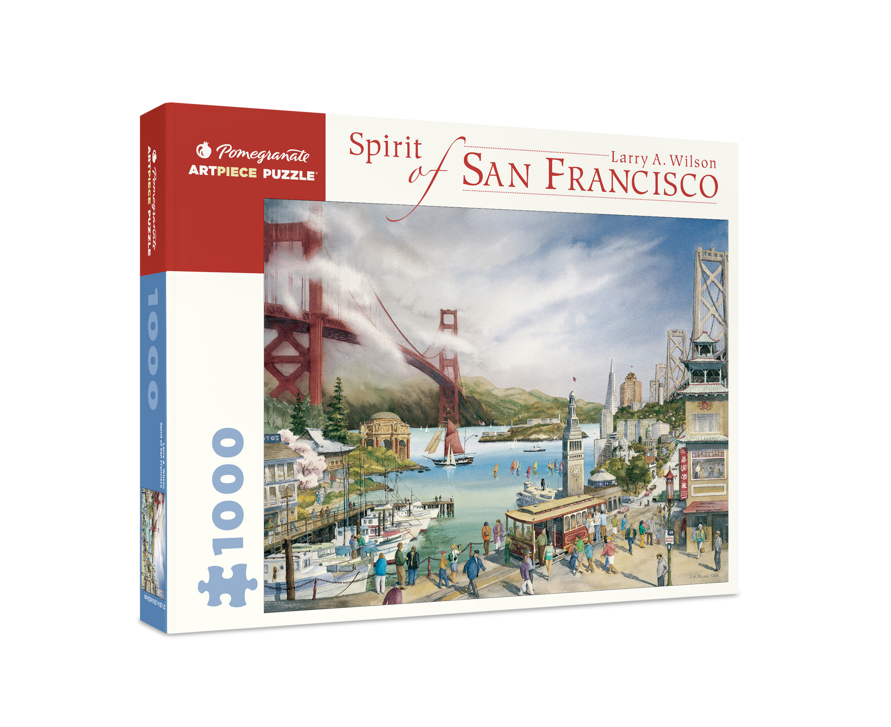 Larry A. Wilson: Spirit of San Francisco 1000-piece Jigsaw Puzzle