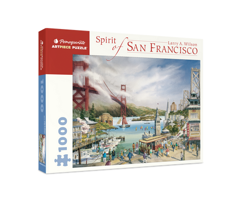 Larry A. Wilson: Spirit of San Francisco 1000-piece Jigsaw Puzzle