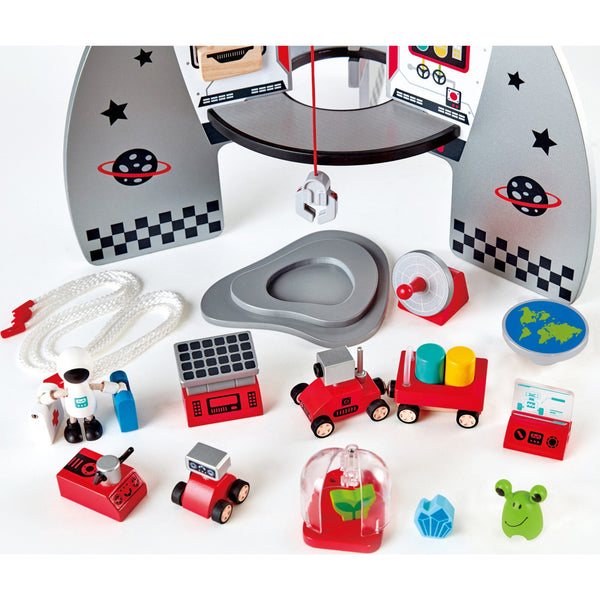 Four-Stage Rocket Ship