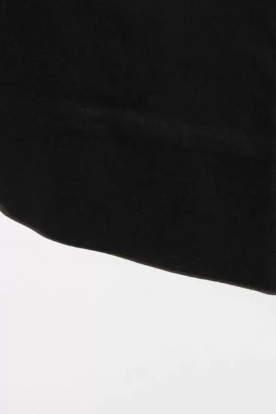 Black Zani Pant with Ankle Slit